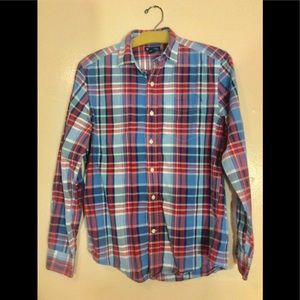 GAP LS Casual Button Down Shirt Mens Size Small